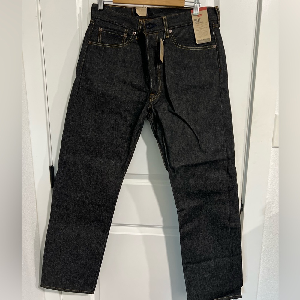 Levi's Men's 501 Black Jeans